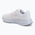 Women's running shoes Nike Run Defy white/football grey/work blue/blue void 3