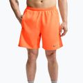 Men's running shorts Nike Miler Dri-Fit 2in1 7" total orange 5