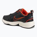 Men's training shoes Nike Air Monarch IV dark smoke grey/picante red/black 3