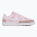 Women's shoes Nike Court Vision Low Suede pink foam/white 2