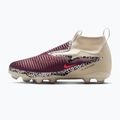 Children's football boots Nike United Jr. Phantom 6 High Academy MG burgundy crush/fossil/university red 2