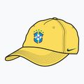 Baseball cap Nike Club Brazil Poly canary