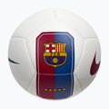 Football Nike Pitch FC Barcelona white/cardinal red size 5 2
