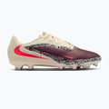 Men's football boots Nike United Phantom 6 Low Academy MG burgundy crush/fossil/university red