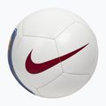 Mini football ball Nike Skills FC Barcelona white/cardinal red size 1