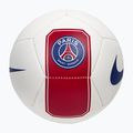 Mini football ball Nike Skills Paris-Saint Germain white/university red size 1 2