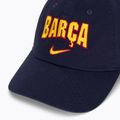 Baseball cap Nike FC Barcelona Club Cotton blackened blue 3