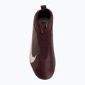 Children's football boots Nike United Jr. Mercurial Superfly 10 Academy MG burgundy crush/metallic silver 5