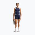 Women's shorts Nike One High Waisted Biker 5" midnight navy/hydrogen blue/white 2