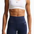Women's shorts Nike One High Waisted Biker 5" midnight navy/hydrogen blue/white 5