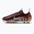 Children's football boots Nike United Jr. Mercurial Vapor 16 Academy MG burgundy crush/metallic silver 2