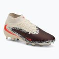 Men's football boots Nike United Phantom 6 High Academy MG burgundy crush/fossil/university red
