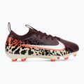 Children's football boots Nike United Jr. Mercurial Vapor 16 Academy MG burgundy crush/metallic silver 2