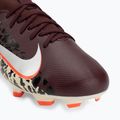 Children's football boots Nike United Jr. Mercurial Vapor 16 Academy MG burgundy crush/metallic silver 7