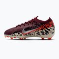 Children's football boots Nike United Jr. Mercurial Vapor 16 Pro FG burgundy crush/metallic silver 2
