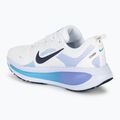 Women's running shoes Nike Vomero 18 white/blue fury/midnight navy 3