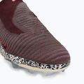 Men's football boots Nike United Phantom 6 High Elite FG burgundy crush/fossil/university red 7