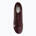 Men's football boots Nike United Mercurial Vapor 16 Academy MG burgundy crush/metallic silver 5