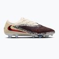 Men's football boots Nike United Phantom 6 Low Elite FG burgundy crush/fossil/university red