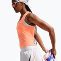 Women's running shorts Nike Tempo Swoosh Dri-Fit Mid-Rise Brief-Lined white/orange pulse/black 6