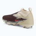 Children's football boots Nike United Jr. Phantom 6 High Academy MG burgundy crush/fossil/university red 3