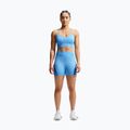Women's shorts Nike Pro Sculpt High Waisted 5" Biker university blue/light photo blue/white 2
