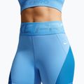 Women's shorts Nike Pro Sculpt High Waisted 5" Biker university blue/light photo blue/white 5