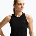 Women's running T-shirt Nike Swift Breathe Dri-Fit black/black/white 4