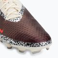 Men's football boots Nike United Phantom 6 Low Academy MG burgundy crush/fossil/university red 7
