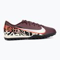 Men's football boots Nike United Mercurial Vapor 16 Academy TF burgundy crush/metallic silver 2