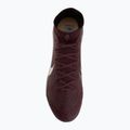 Men's football boots Nike United Superfly 10 Elite burgundy crush/university red/fossil/metal silver 5
