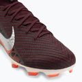 Men's football boots Nike United Superfly 10 Elite burgundy crush/university red/fossil/metal silver 7