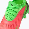 Men's football boots Nike Phantom 6 Low Pro Erling Haaland FG hot punch/green strike/black 3