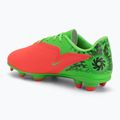 Children's football boots Nike Jr. Phantom 6 Club Erling Haaland MG hot punch/green strike/black 3
