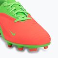 Children's football boots Nike Jr. Phantom 6 Club Erling Haaland MG hot punch/green strike/black 7