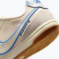 Men's football boots Nike Tiempo Streetgato PRM IC coconut milk/gum medium brown/blue crystal 4