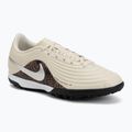 Men's football boots Nike United Tiempo Maestro Academy TF fossil/burgundy crush/metallic silver