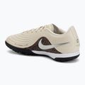 Men's football boots Nike United Tiempo Maestro Academy TF fossil/burgundy crush/metallic silver 3