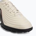 Men's football boots Nike United Tiempo Maestro Academy TF fossil/burgundy crush/metallic silver 7