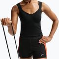 Women's training shirt Nike Pro Sculpt Medium Support Padded Tank black/white 6
