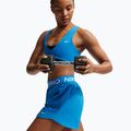 Women's training shorts Nike Pro 2in1 light photo blue/white 4