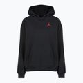 Women's sweatshirt  Jordan Fleece Hoodie black/gym red 6