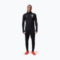 Men's football long sleeve Brazil Strike Elite Jordan Dri-Fit Drill Top black/yellow pulse/light mint/P109C 2