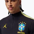 Men's football long sleeve Brazil Strike Elite Jordan Dri-Fit Drill Top black/yellow pulse/light mint/P109C 4