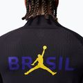 Men's football long sleeve Brazil Strike Elite Jordan Dri-Fit Drill Top black/yellow pulse/light mint/P109C 5