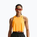 Women's running top Nike AeroSwift Dri-Fit ADV Cropped Tank Top laser orange/black