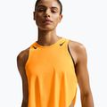 Women's running top Nike AeroSwift Dri-Fit ADV Cropped Tank Top laser orange/black 4