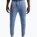 Men's football trousers Nike England Tech Fleece Soccer Joggers work blue/white