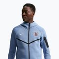 Men's sweatshirt Nike England Tech Fleece Windrunner Full Zip work blue/white 4