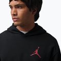 Men's sweatshirt  Jordan Pullover Hoodie black/gym red 4